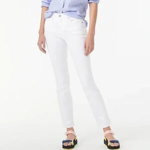 Damaged-  J Crew Petite 9" Vintage Straight Jeans